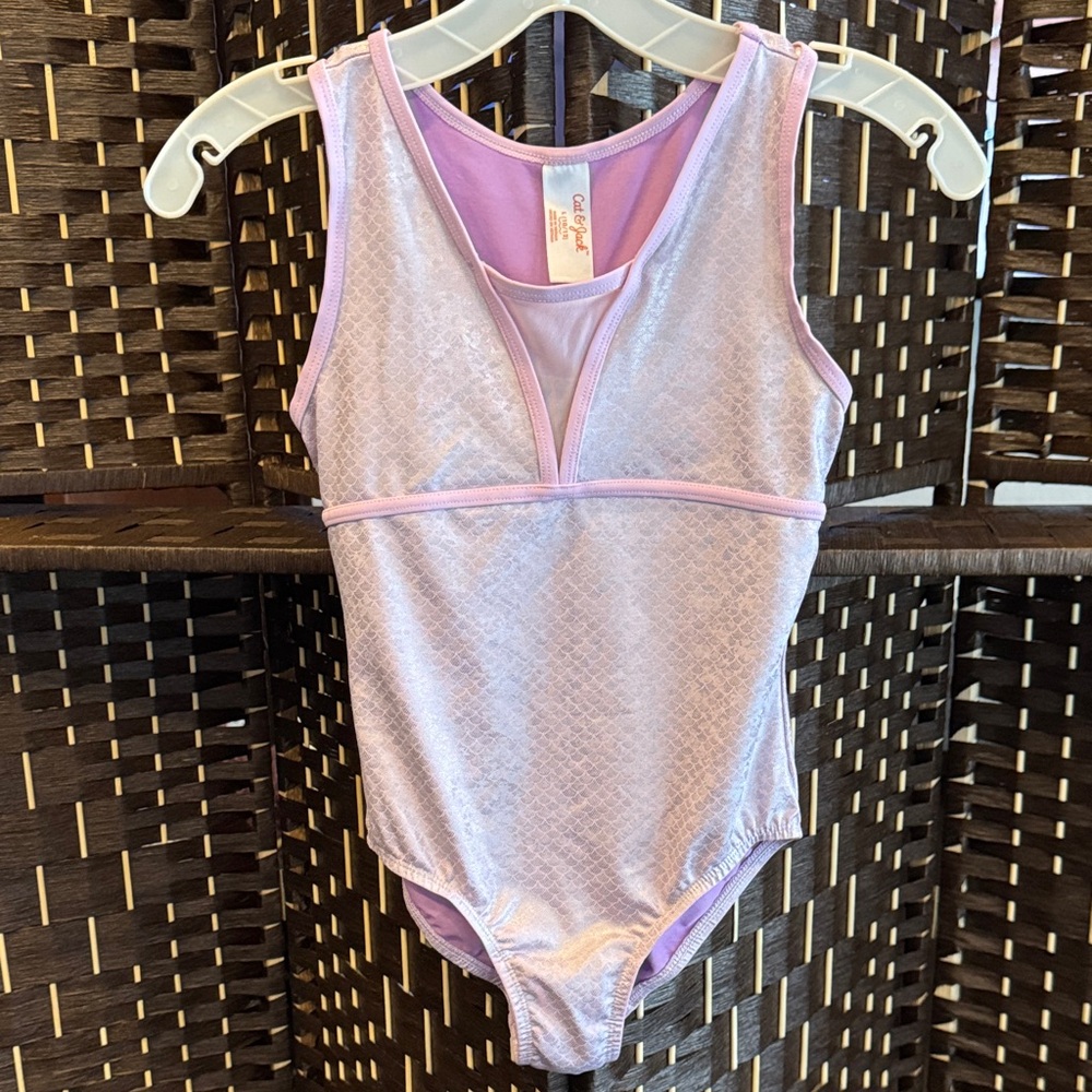 Cat & Jack Pink Kids Leotard Size L 10/12